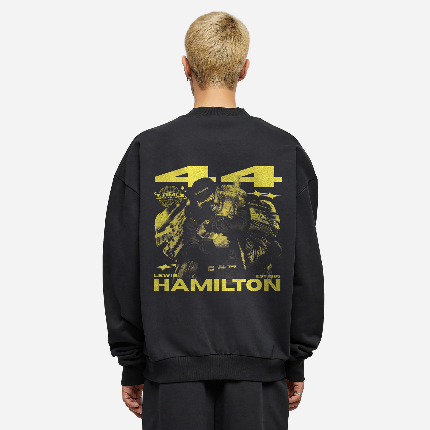 HAMILTON BLUZA BEZ KAPTURA