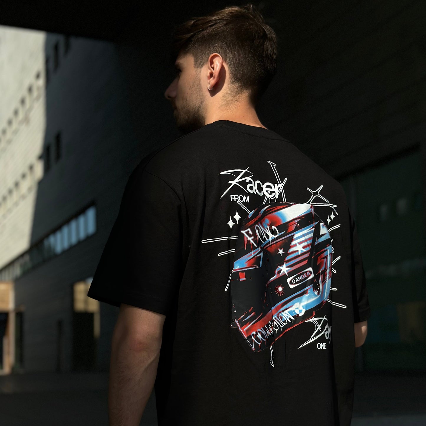 RACER OVERSIZE T-SHIRT