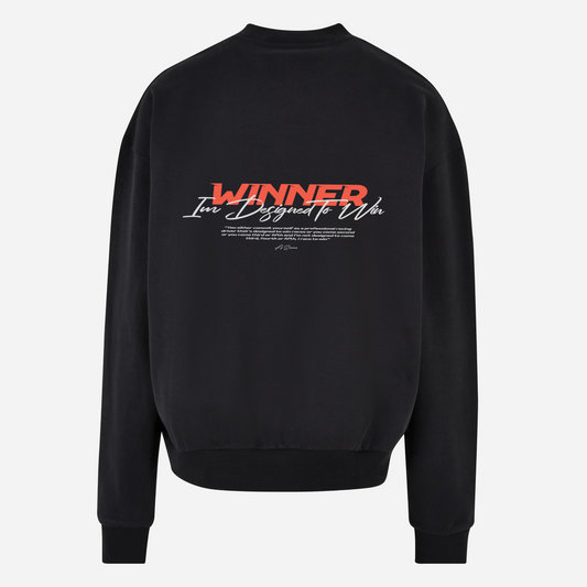 DESIGNED TO WIN BLUZA BEZ KAPTURA